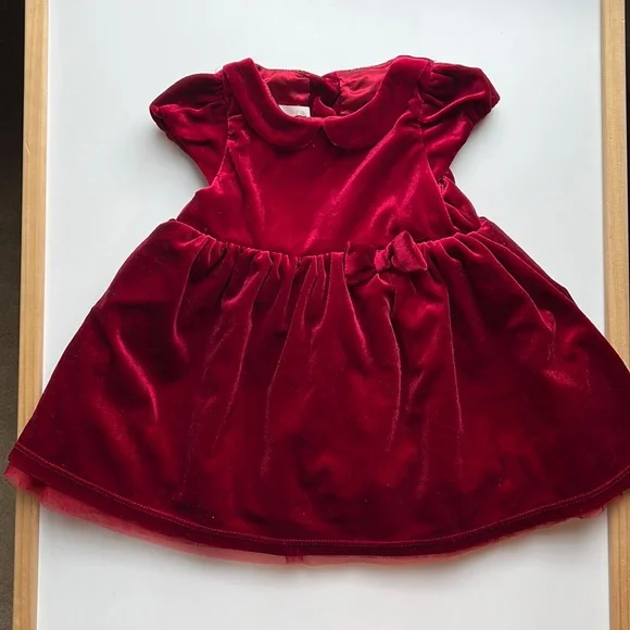 H&M Burgundy Holiday Dress - Picture 1 of 6